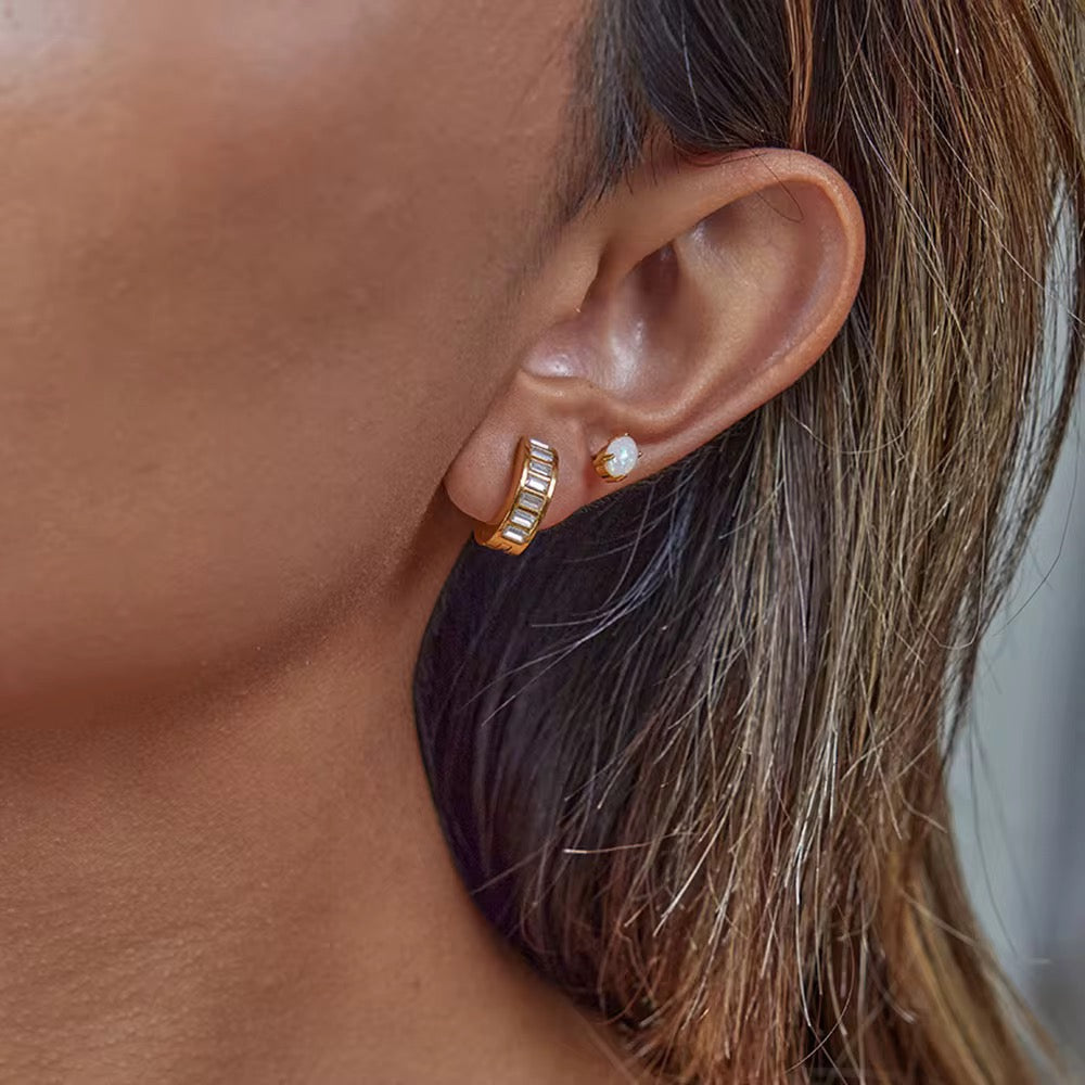 Classic everyday luxary hoops