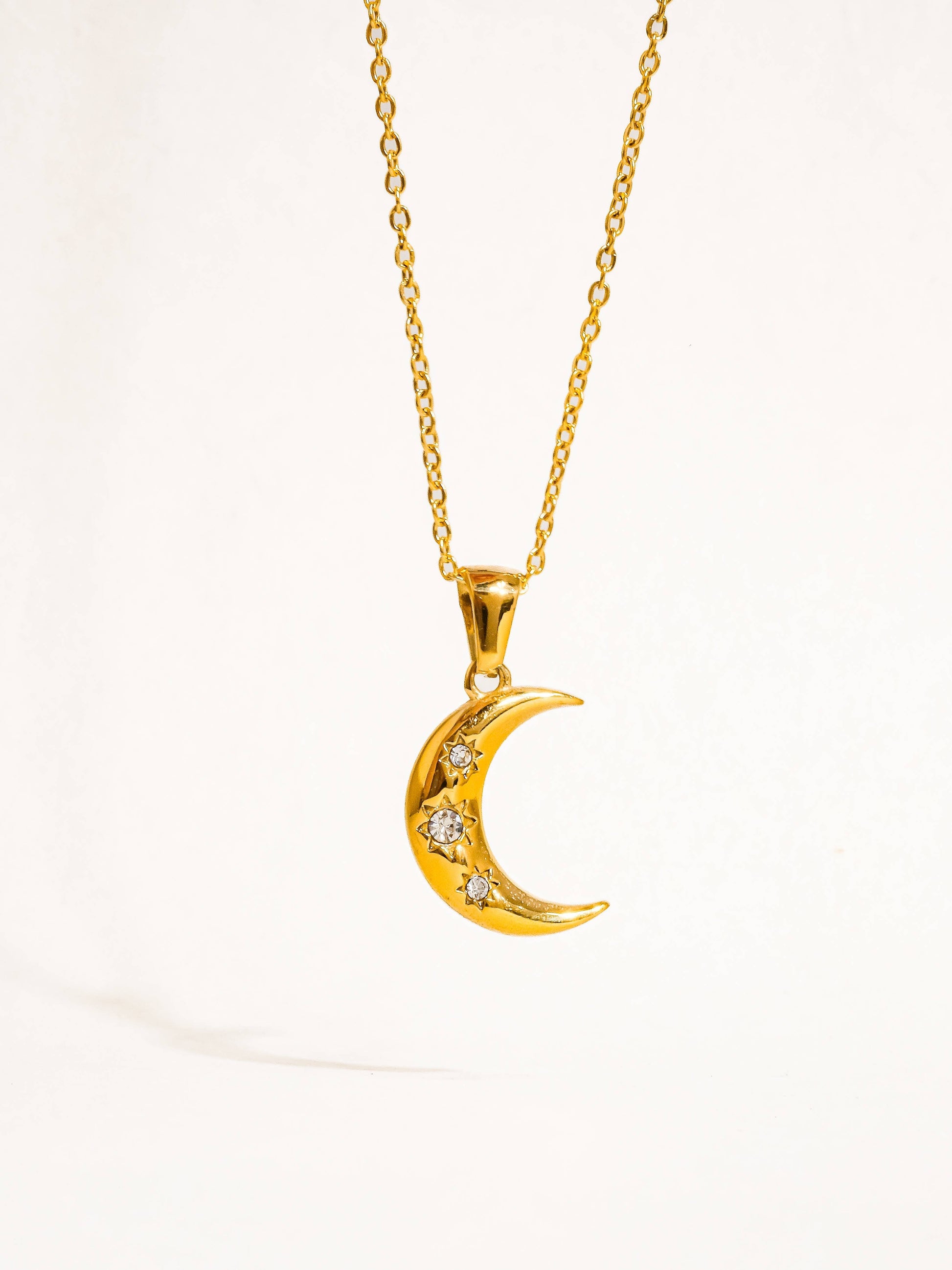 Moon Charm Necklace
