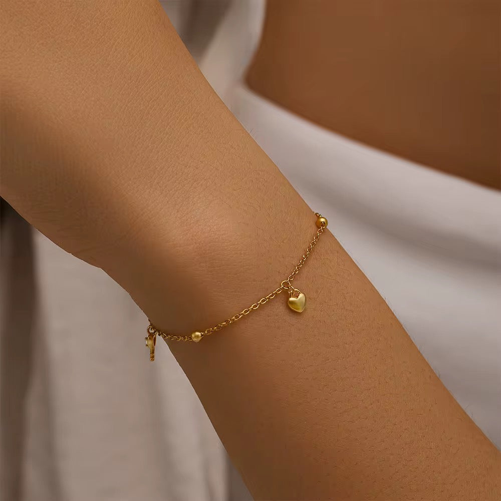 HEART KEY BRACELET