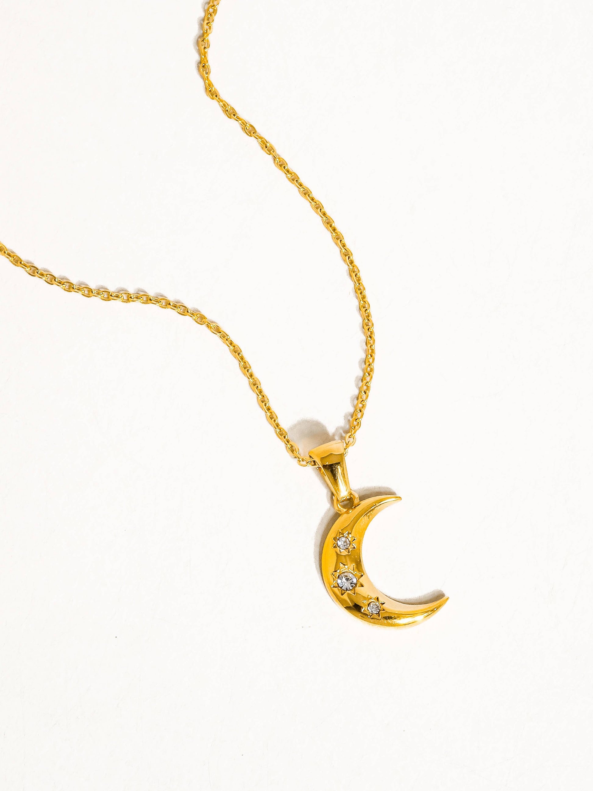 Moon Charm Necklace