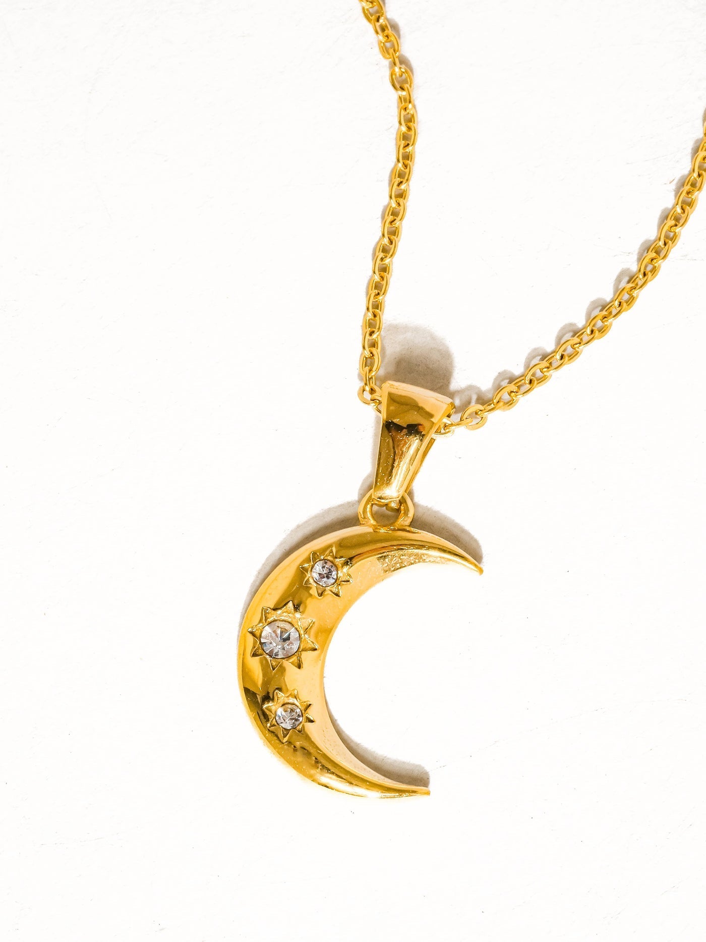 Moon Charm Necklace